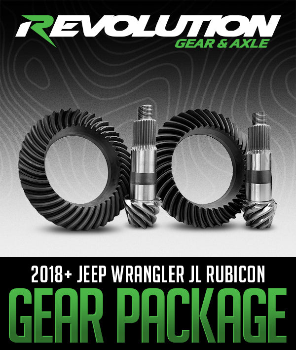 Revolution Gear & Axle Gear Package: 2018+ Jeep Wrangler JL Rubicon - 0