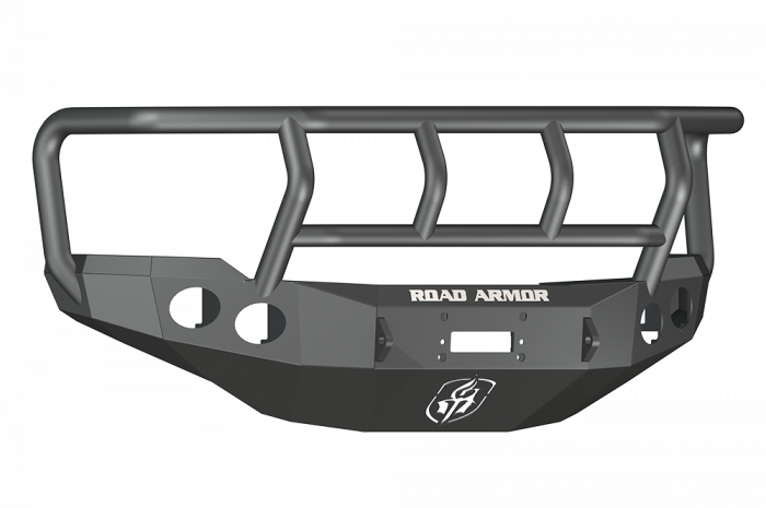 Road Armor 11-14 Chevy 2500 Stealth Front Winch Bumper w/Titan II Guard - Tex Blk