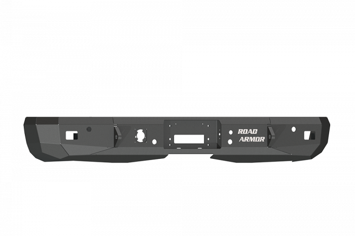 Road Armor 08-13 Chevy/GMC 1500 Stealth Rear Winch Bumper - Tex Blk