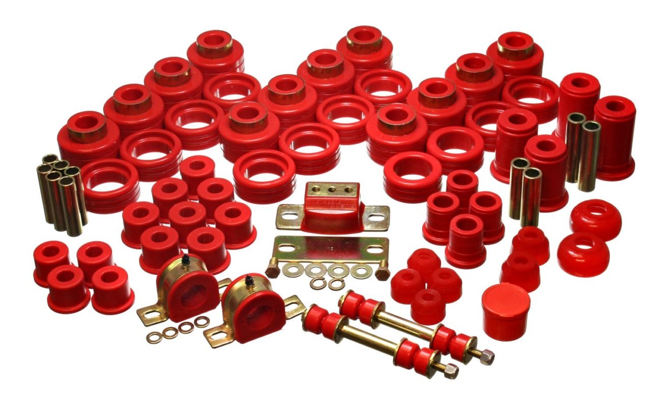 Energy Suspension 92-94 Chevy K5 Blazer / 92-99 Suburban / 92-99 GMC Denali XL/Yukon XL 2WD Red Hype