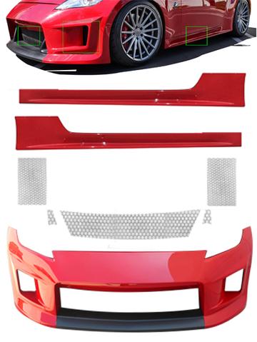 STILLEN 4-PIECE POLYURETHANE BODY KIT: 09-14 370Z COUPE