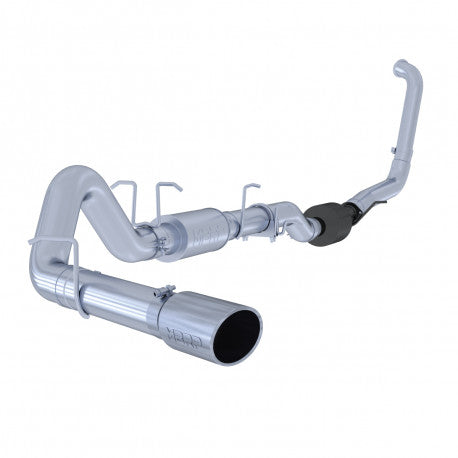 4" Turbo Back, Single Side Exit, AL