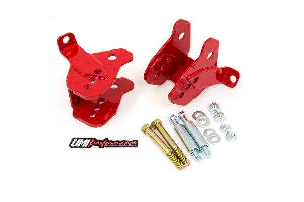 UMI Performance 64-72 GM A-Body Rear Control Arm Relocation Brackets - Bolt-In