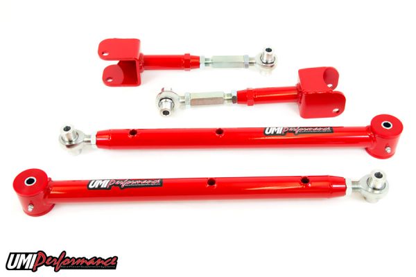 UMI Performance 64-67 GM A-Body Adjustable Upper & Lower Control Arm Kit