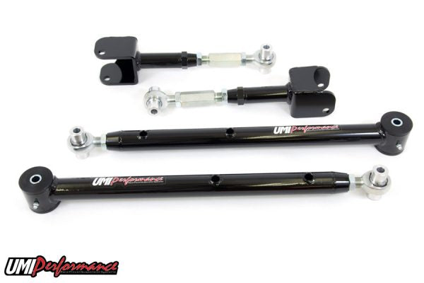 UMI Performance 64-67 GM A-Body Adjustable Upper & Lower Control Arm Kit