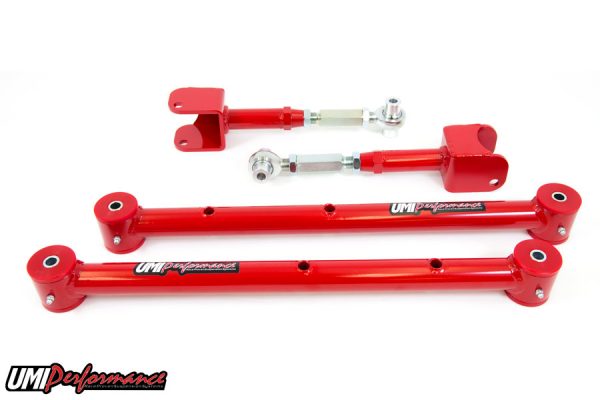 UMI Performance 64-67 GM A-Body Lower Control Arm & Adjustable Upper Control Arm Kit