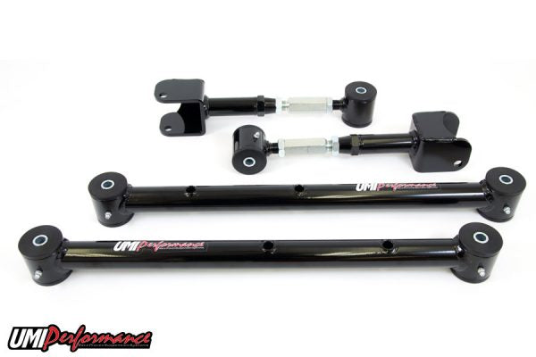 UMI Performance 64-67 GM A-Body Lower Control Arm & Adjustable Upper Control Arm Kit