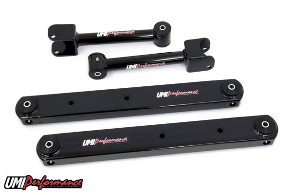 UMI Performance 64-67 GM A-Body Rear Control Arm Kit Fully Boxed Lowers