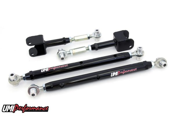 UMI Performance 64-67 GM A-Body Double Adjustable Upper & Lower Rear Control Arms