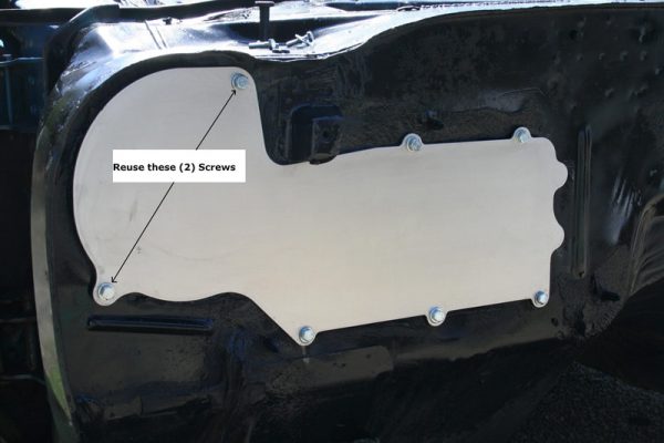 UMI Performance 64-72 GM A-Body Heater Box Delete Panel - 0