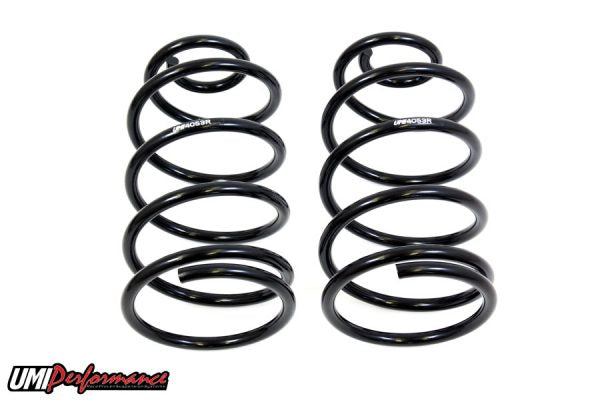 UMI Performance 64-66 GM A-Body 1in Lowering Spring Set Rear