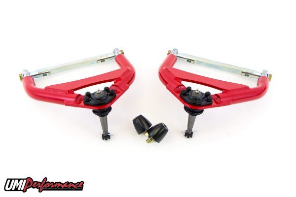 UMI Performance 64-72 GM A-Body Front Upper A-arms Adjustable 1/2in Taller Ball Joints