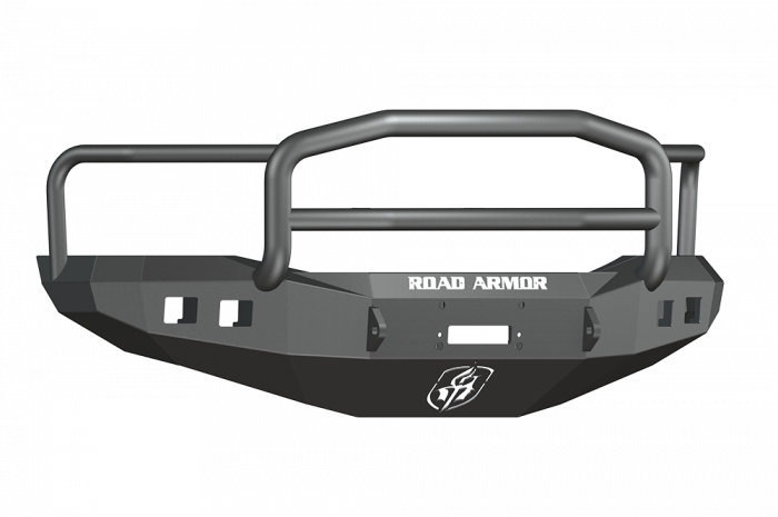 Road Armor 06-09 Dodge 2500 Stealth Front Winch Bumper w/Lonestar Guard - Tex Blk