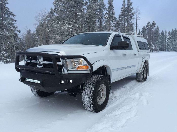 Road Armor 10-18 Ram 2500 Stealth Front Bumper w/Lonestar Guard - Tex Blk - 0