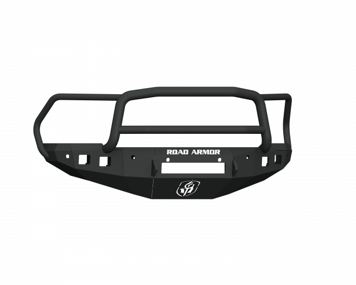 Road Armor 16-18 Ram 2500 Stealth Front Bumper w/Lonestar Guard/6 Sensor Holes - Tex Blk