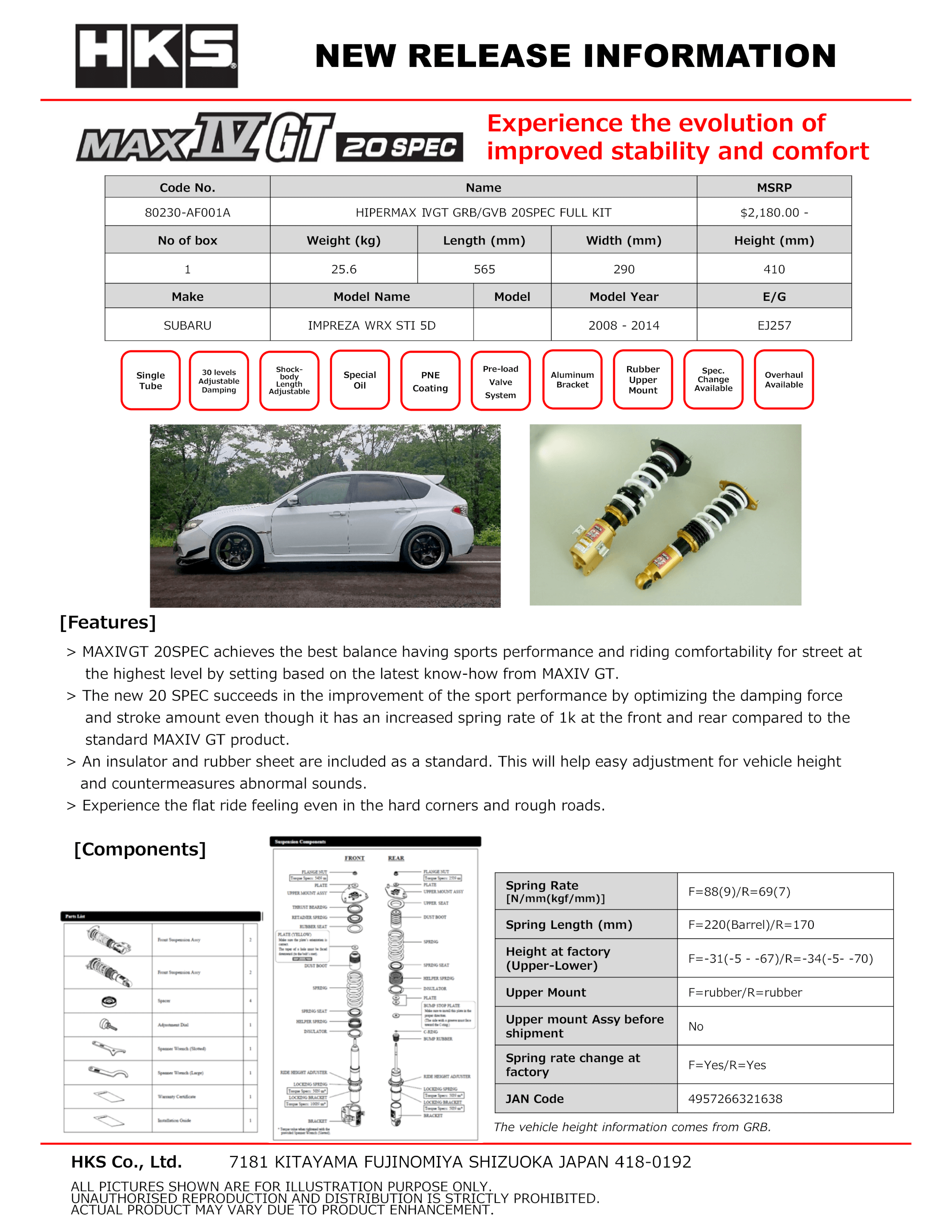 HIPERMAX IVGT GRB/GVB 20spec FULL KIT