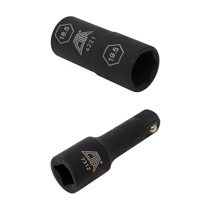 4221E - Flip Socket & Extension - 18.5mm x 19.5mm