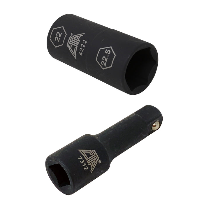 4222E - Flip Socket & Extension - 22mm x 22.5mm