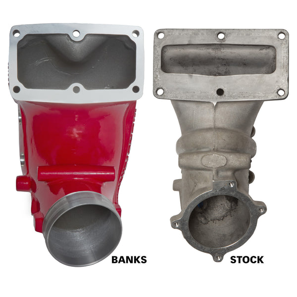 Banks Power 07.5-17 Ram 2500/3500 6.7L Diesel Monster-Ram Intake System w/Fuel Line 4.0in Red - 0