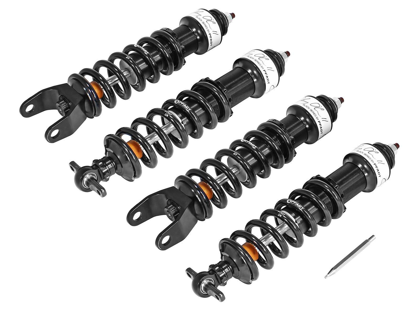 aFe Control Johnny O Connell Black Series Single Adjustable Coilover System Chevrolet Corvette (C5/C6) 97-13