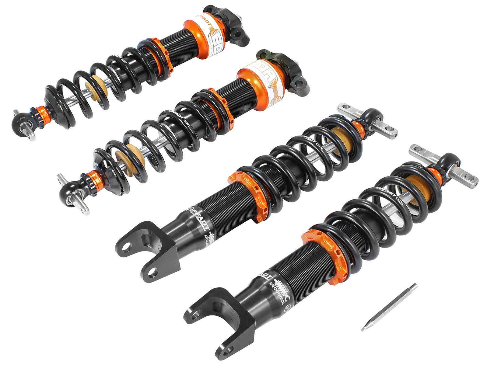 aFe Control PFADT Series Featherlight Adjustable Street/Track Coilover System Chevrolet Corvette (C7) 14-19 V8-6.2L