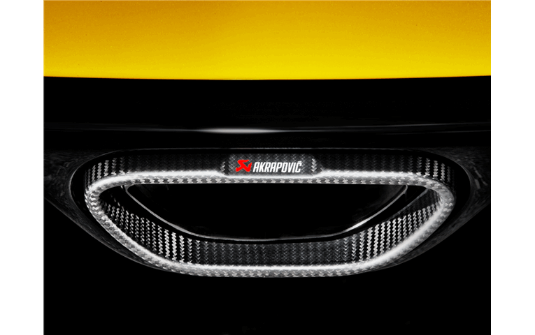 Akrapovic 10-16 Renault Megane Coupe RS Evolution Line Cat Back (Titanium) w/ Carbon Tips