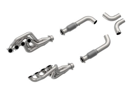 KOOKS HEADERS & EXHAUST STAINLESS STEEL HEADERS WITH CATTED CONNECTION PIPES: 2020 FORD MUSTANG SHELBY GT500