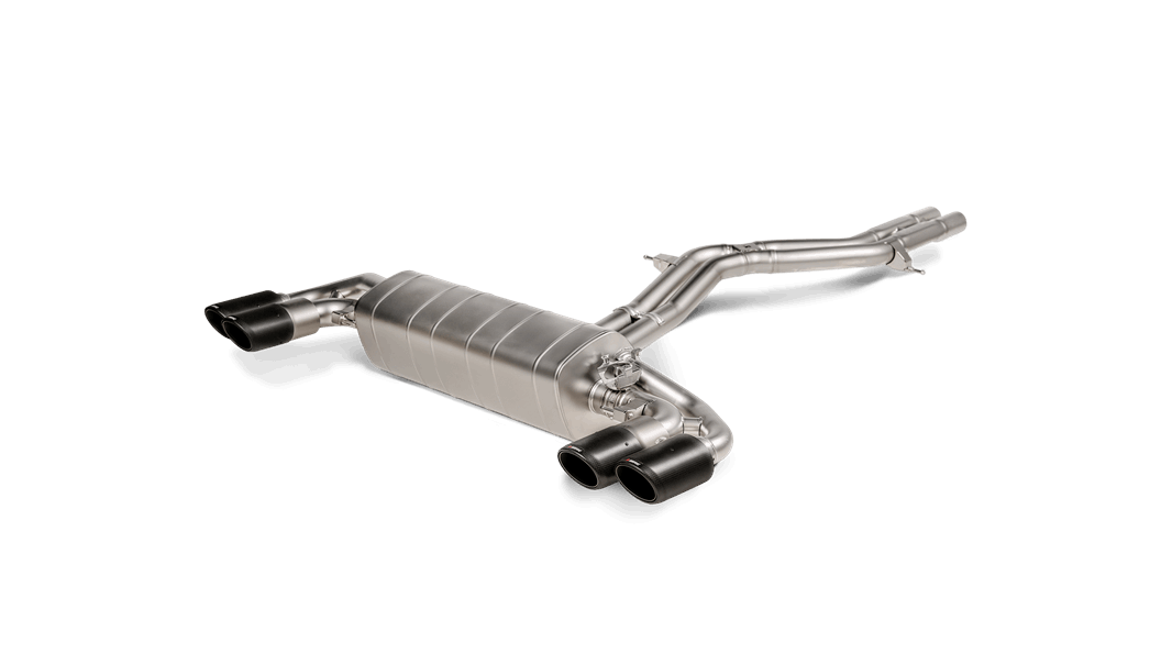 Akrapovic 2019+ Porsche Cayenne S/Coupe (536) Evolution Line Cat Back (Titanium) (Req. Tips)