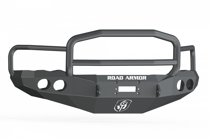 Road Armor 02-05 Dodge 1500 Stealth Front Winch Bumper w/Lonestar Guard - Tex Blk