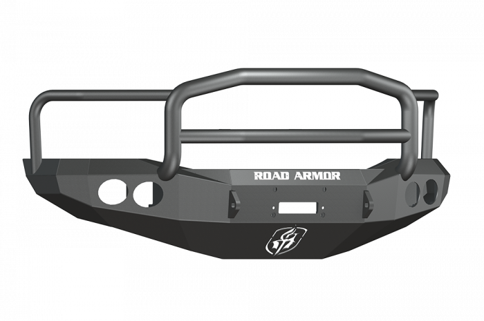 Road Armor 06-09 Dodge 2500 Stealth Front Winch Bumper w/Lonestar Guard - Tex Blk