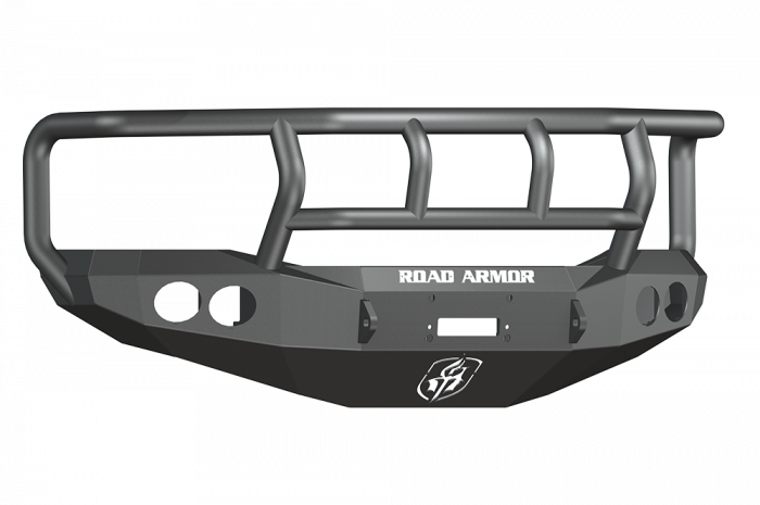 Road Armor 06-08 Dodge 1500 Stealth Front Winch Bumper w/Titan II Guard - Tex Blk