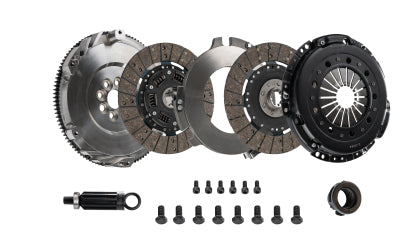 DKM Stage 3 MS Twin Disc Clutch & Flywheel Kit (Late Model) - BMW / E8X / 135i / 1M / E9X 335i / E8X 535I | MS-006-074