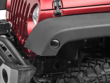 Raxiom 07-18 Jeep Wrangler JK Axial Series LED Side Marker Lights (Smoked) - 0