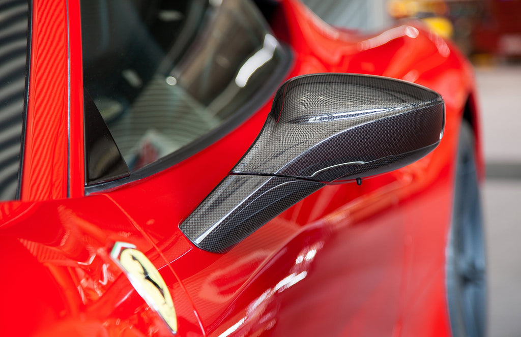 Ferrari 458 Carbon Mirror Cases