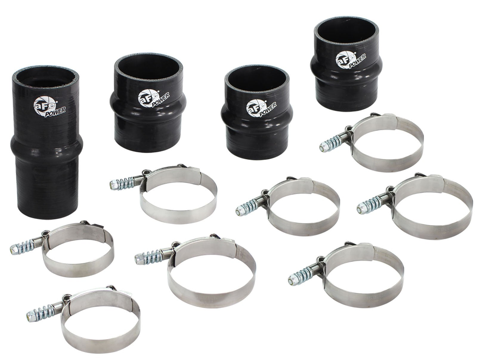 BladeRunner Intercooler Couplings & Clamps Kit; aFe & Factory Replacement Dodge Diesel Trucks 03-07 L6-5.9L (td)