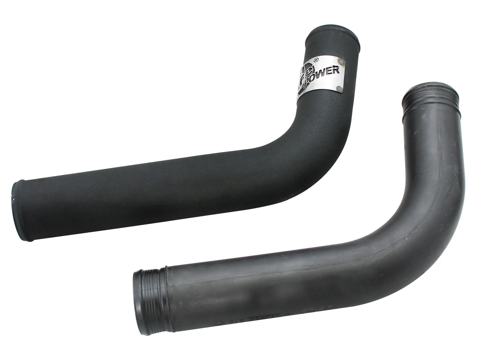 BladeRunner 3 IN Aluminum Cold Charge Pipe Black Dodge Diesel Trucks 03-07 L6-5.9L (td)