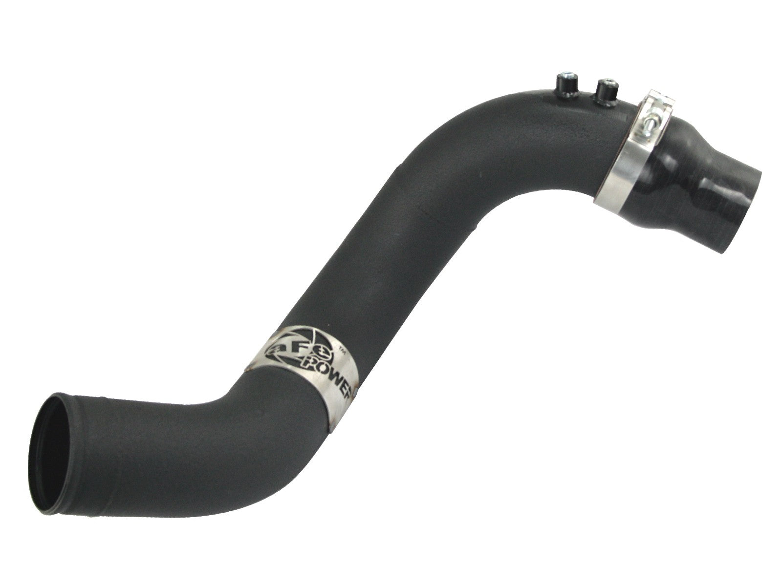 BladeRunner 3 IN Aluminum Cold Charge Pipe Black GM Diesel Trucks 04.5-05 V8-6.6L (td) LLY