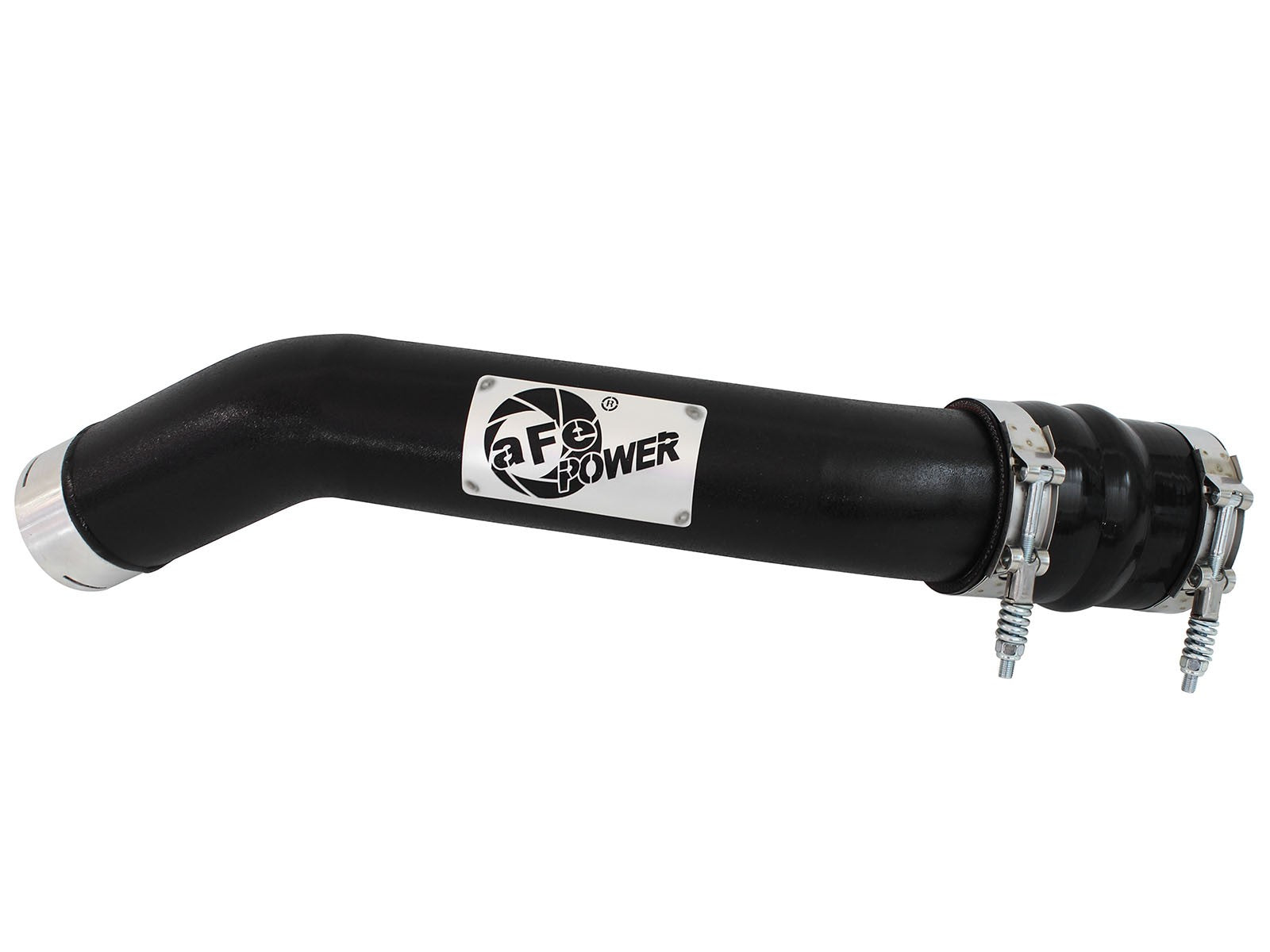 BladeRunner 3 IN Aluminum Hot Charge Pipe Black Ford Diesel Trucks 11-16 V8-6.7L (td) - 0