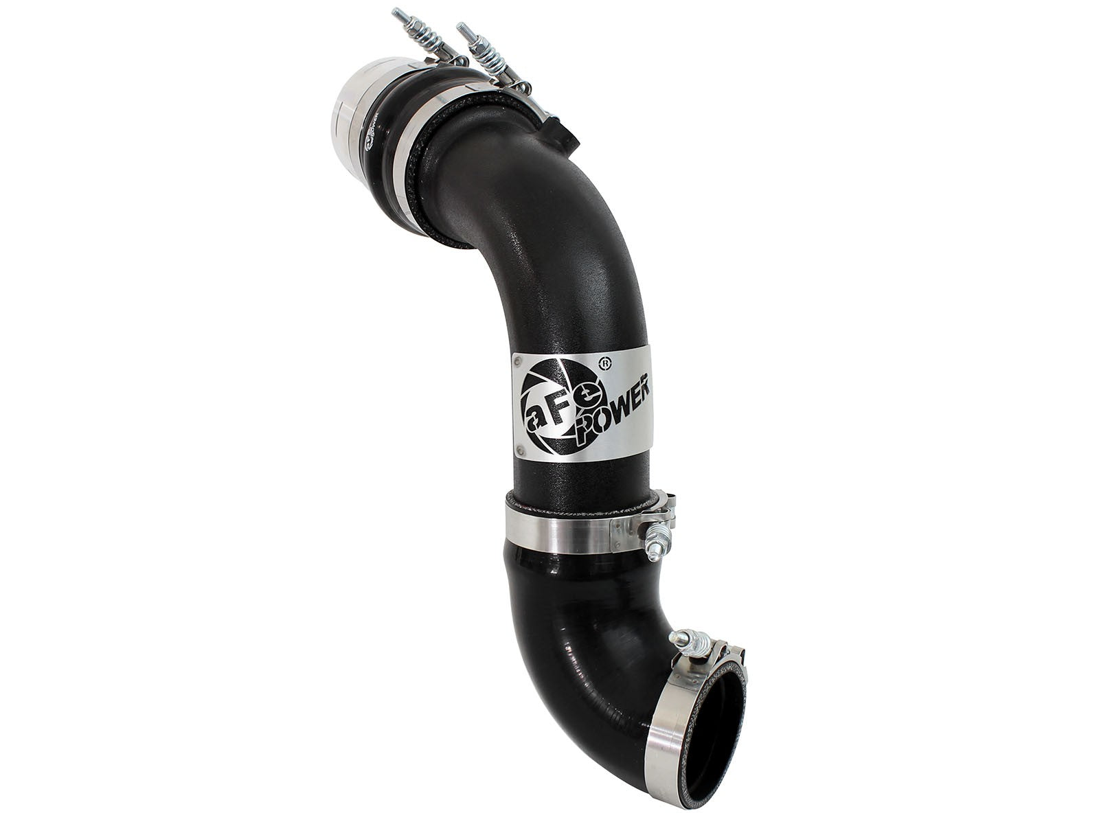 BladeRunner 3 IN Aluminum Cold Charge Pipe Black Ford Diesel Trucks 11-16 V8-6.7L (td)