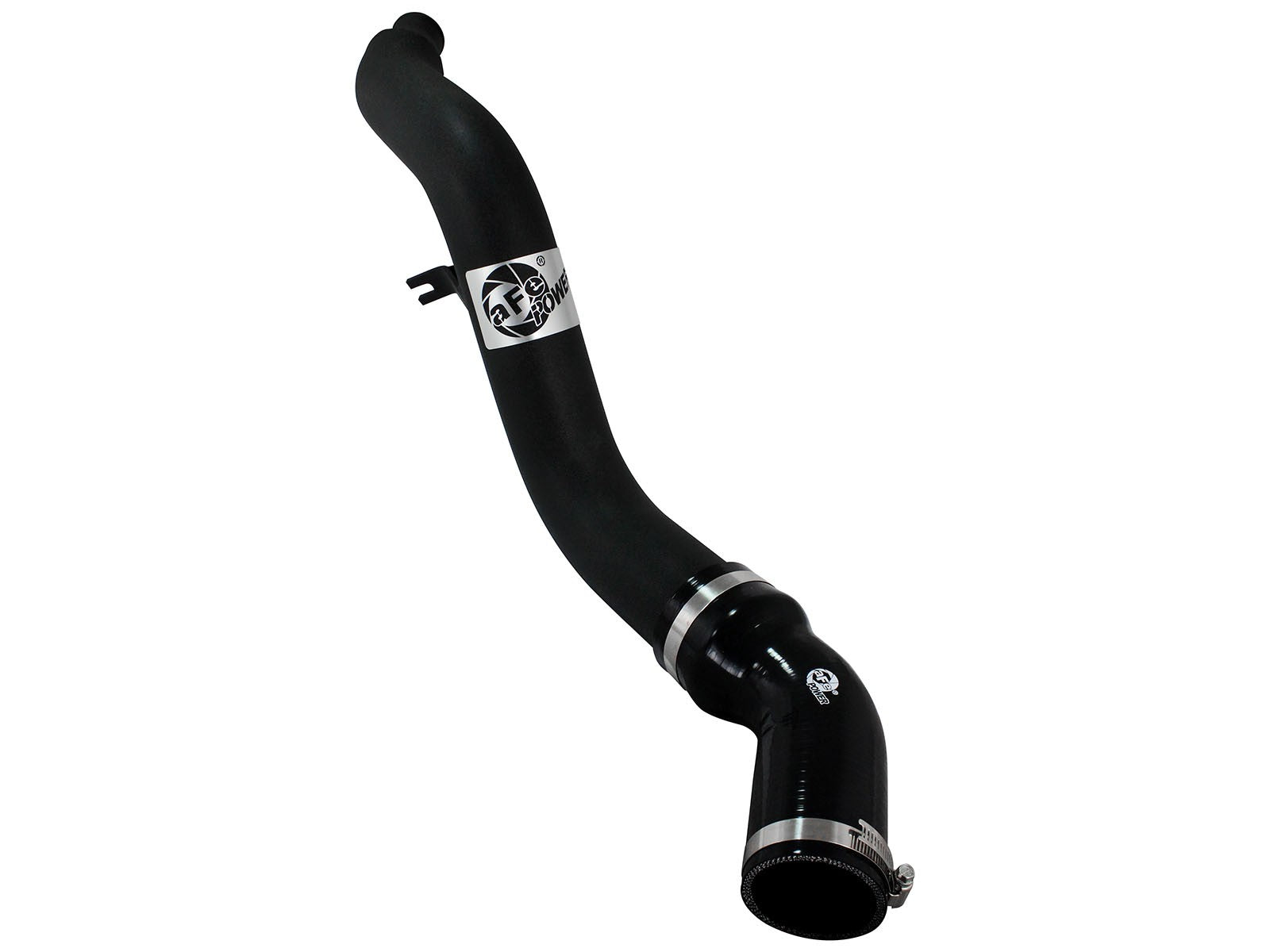 BladeRunner 3 IN Aluminum Hot Charge Pipe Black Dodge RAM 1500 EcoDiesel 14-18 V6-3.0L (td)