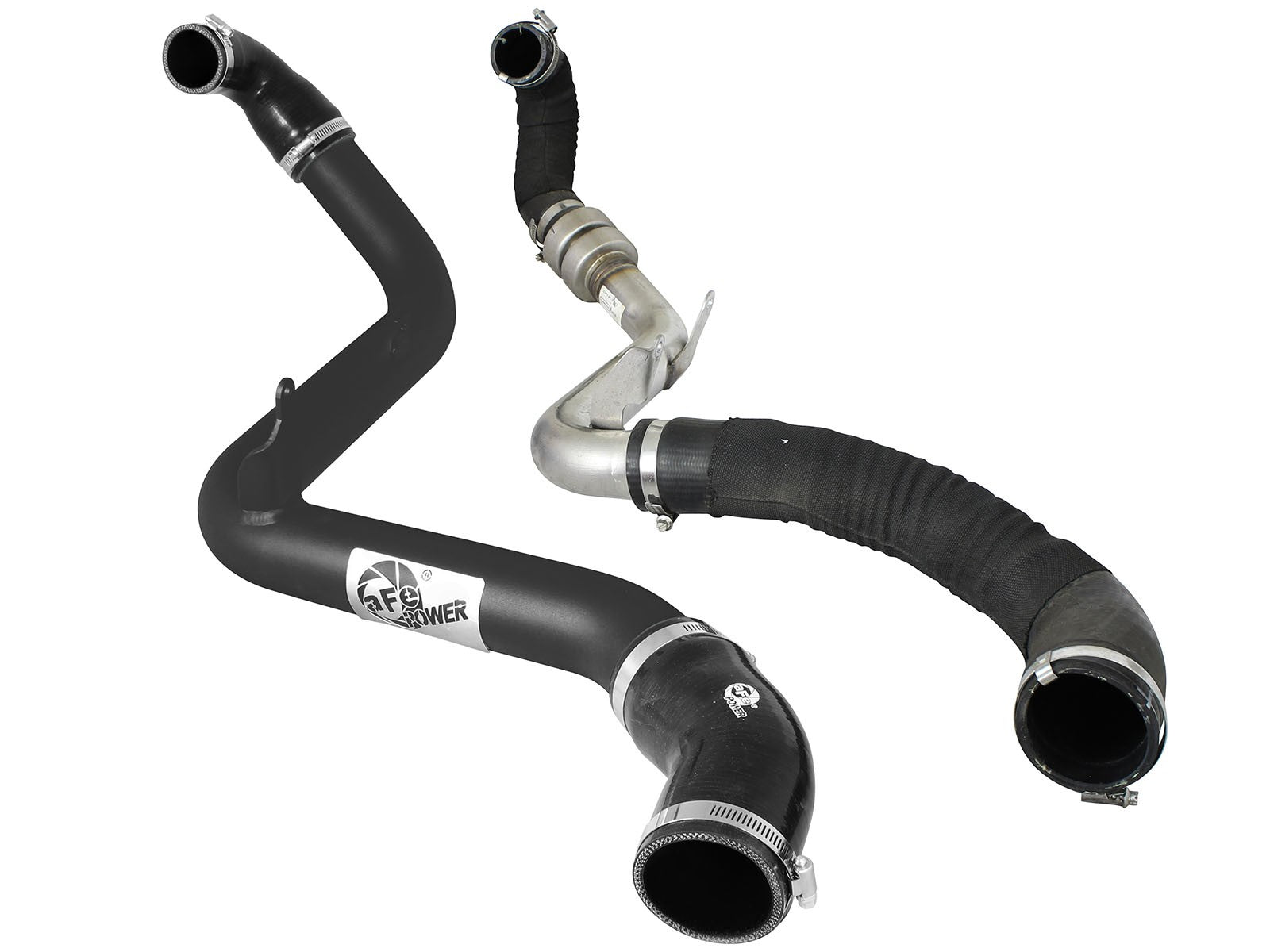 BladeRunner 2-1/2 IN Aluminum Hot Charge Pipe Black Ford Focus ST 13-18 L4-2.0L (t) - 0