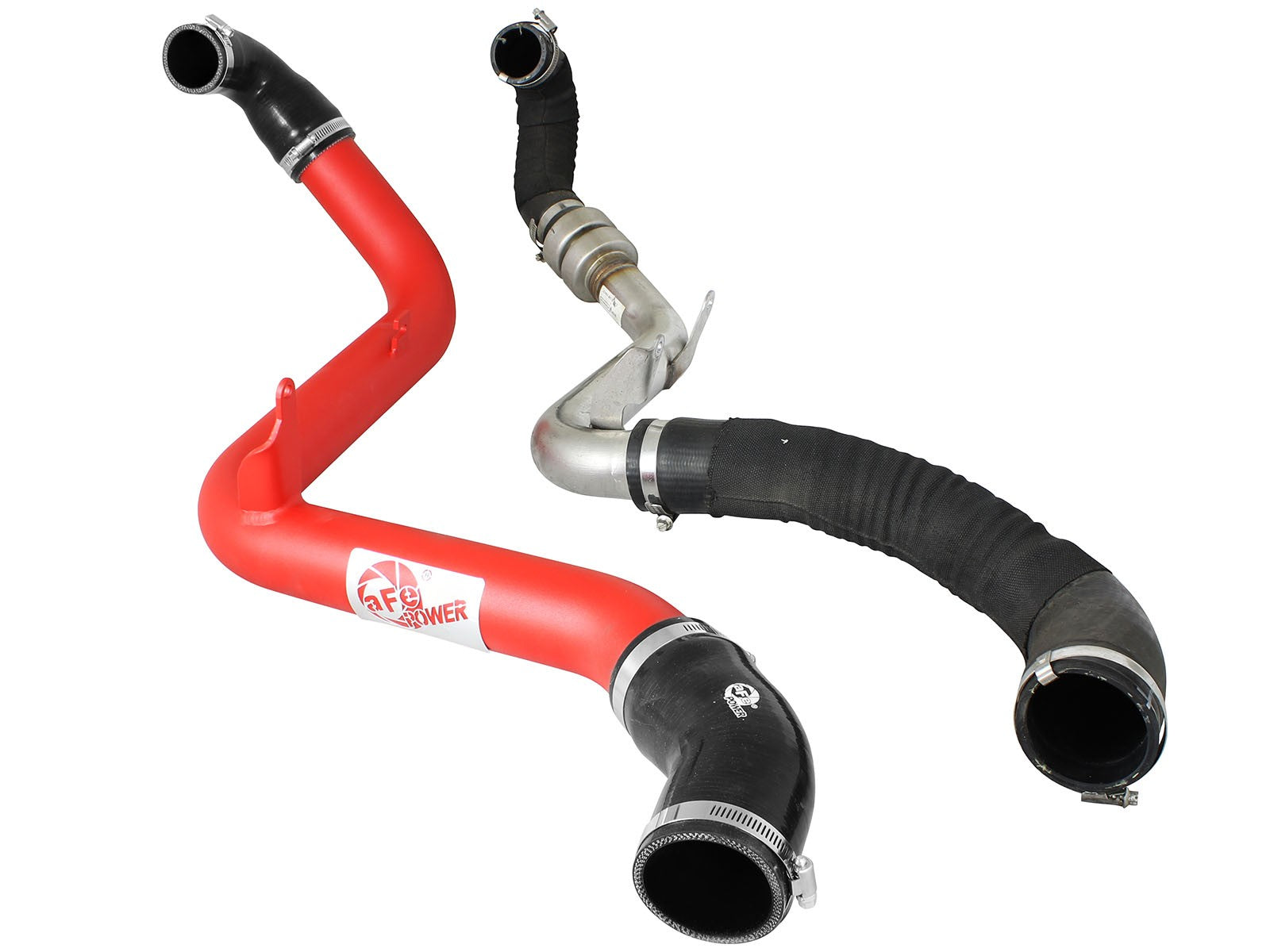 BladeRunner 2-1/2 IN Aluminum Hot Charge Pipe Red Ford Focus ST 13-18 L4-2.0L (t)