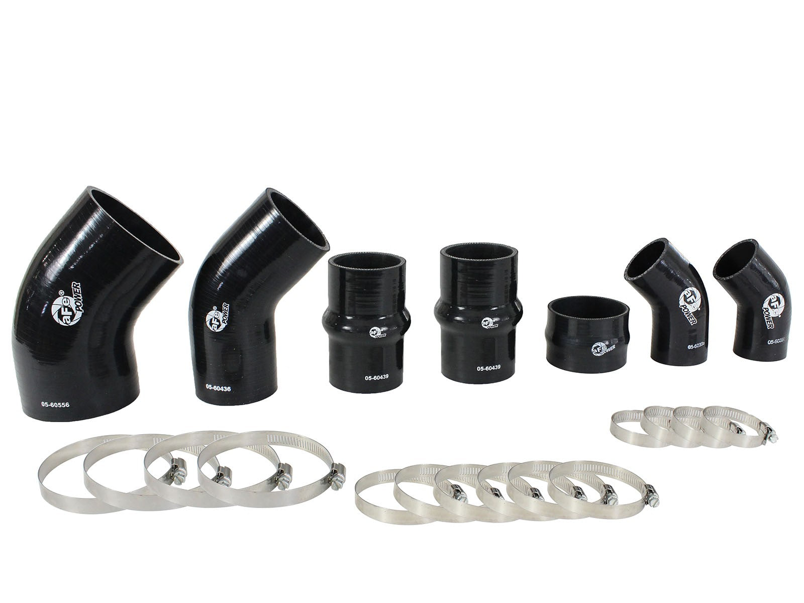 BladeRunner Intercooler Couplings & Clamps Kit; aFe Tubes Only Ford F-150 15-19 V6-3.5L (tt)