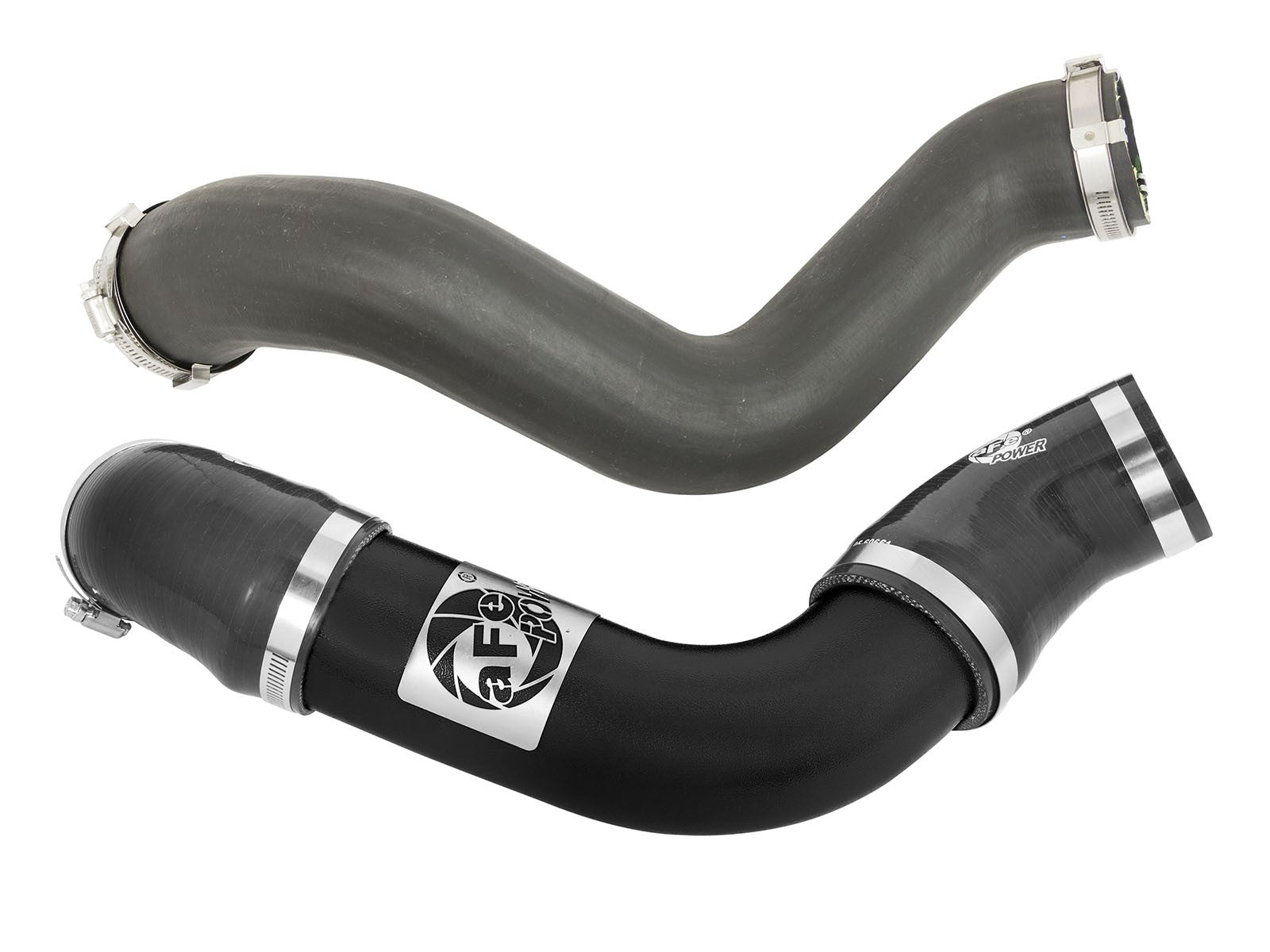 BladeRunner 3 IN Aluminum Cold Charge Pipe Black Ford Mustang 15-19 L4-2.3L (t)