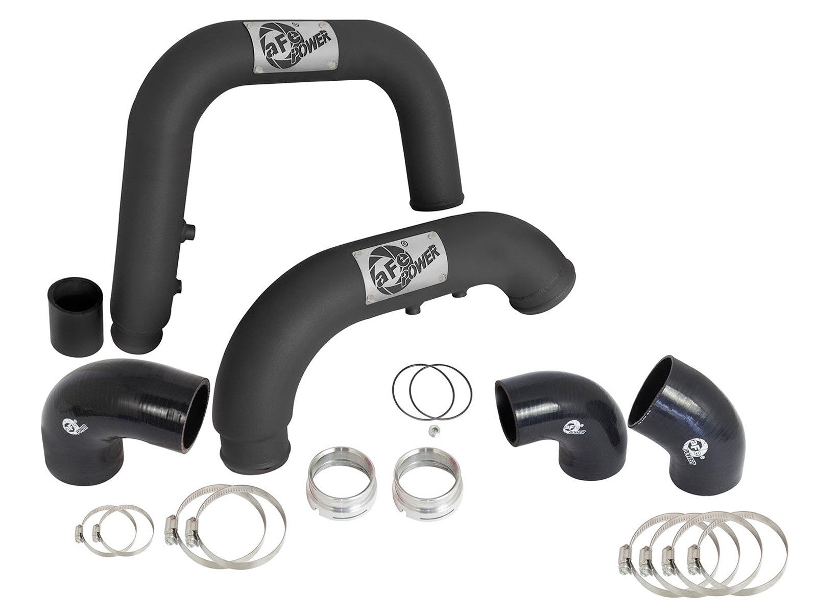 BladeRunner 2-1/2 IN & 3 IN Aluminum Hot and Cold Charge Pipe Kit Black GM Colorado/Canyon 16-19 L4-2.8L (td) LWN - 0