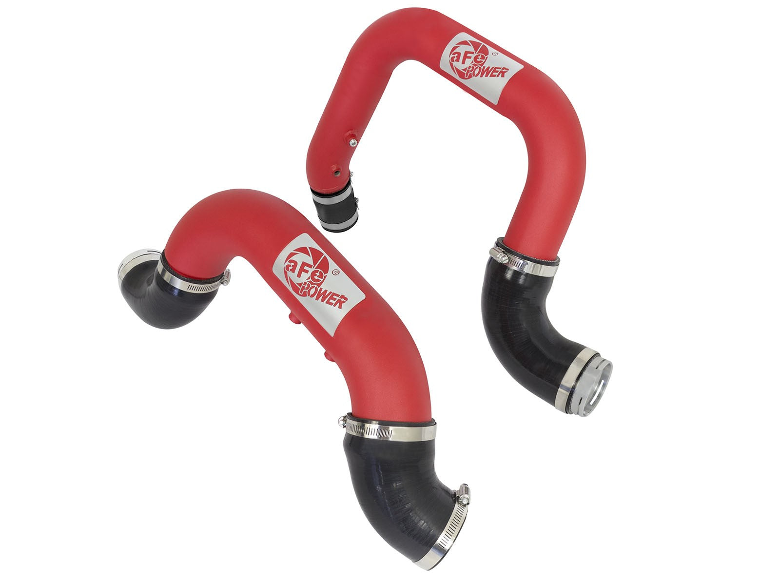 BladeRunner 2-1/2 IN & 3 IN Aluminum Hot and Cold Charge Pipe Kit Red GM Colorado/Canyon 16-19 L4-2.8L (td) LWN