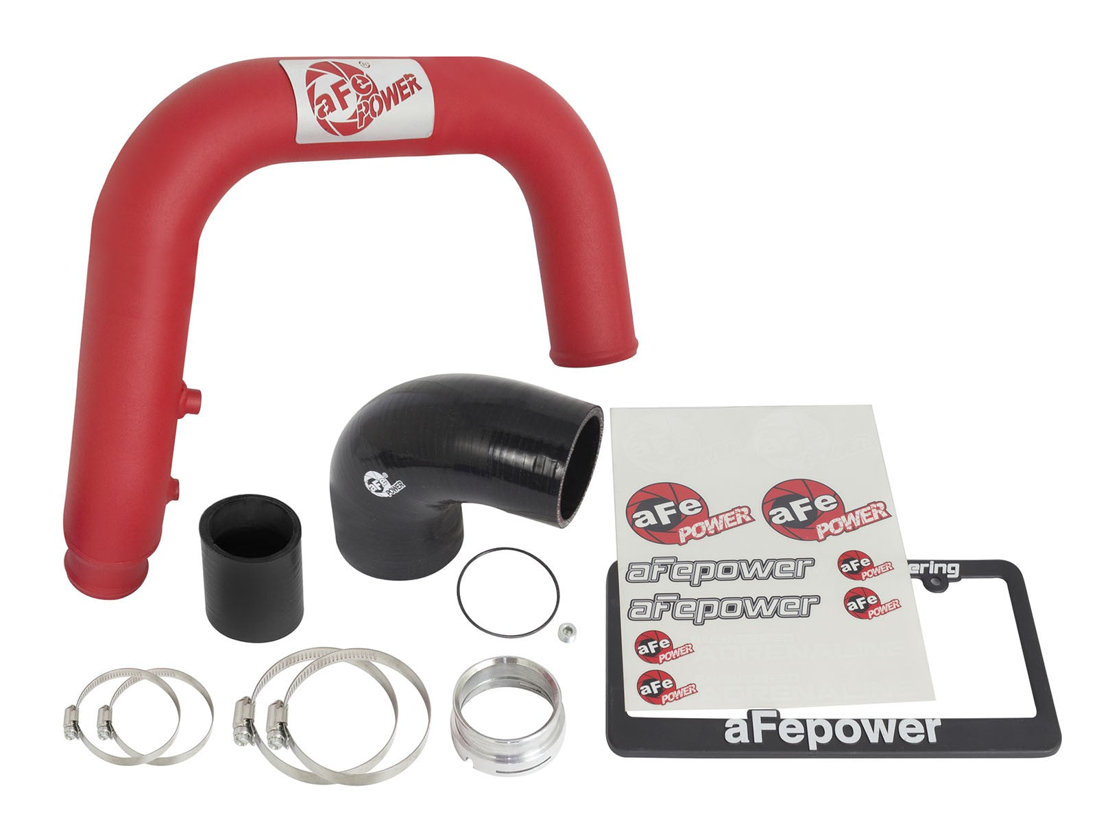 BladeRunner 2-1/2 IN Aluminum Hot Charge Pipe Red GM Colorado/Canyon 16-19 L4-2.8L (td) LWN