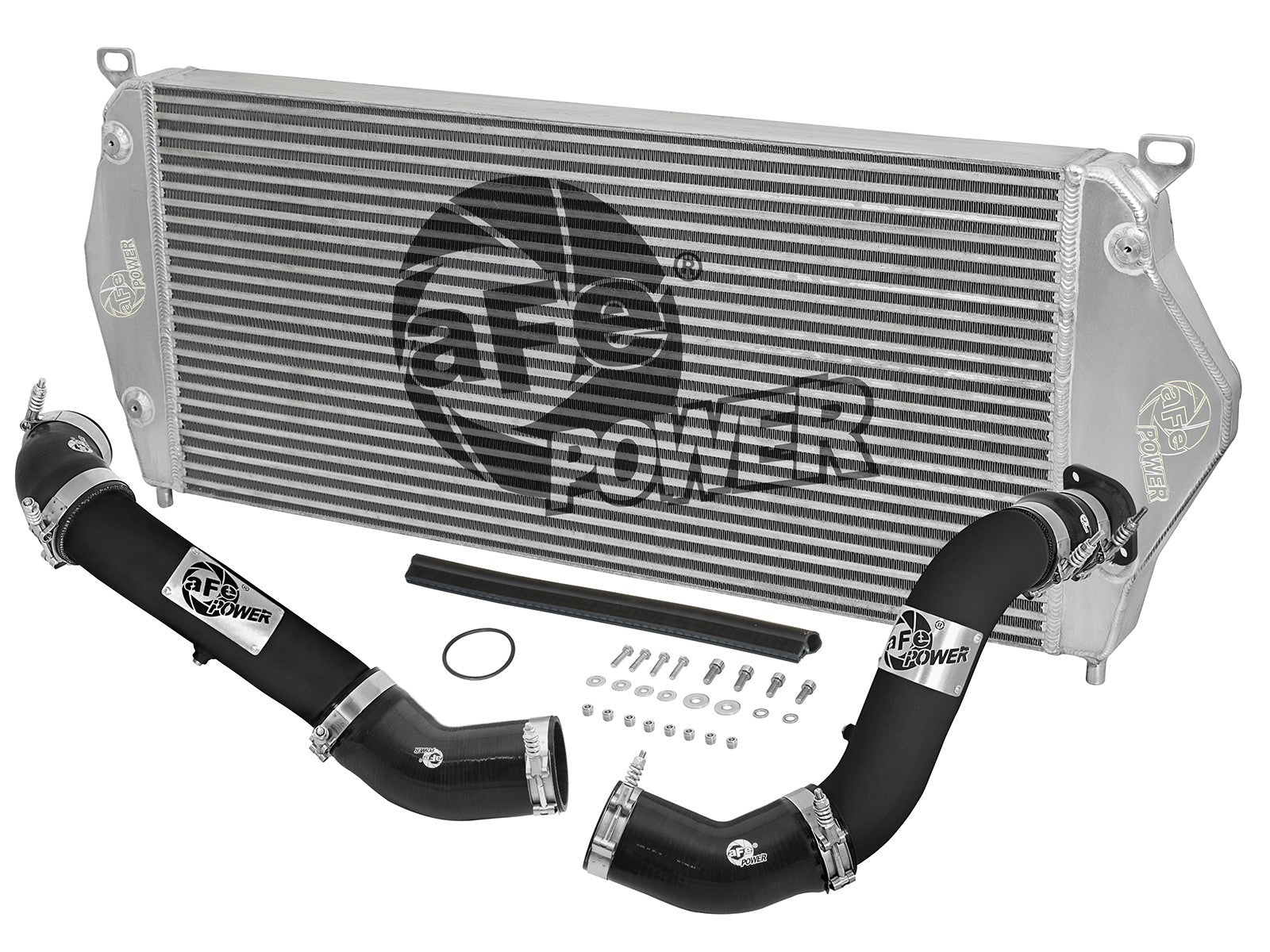 BladeRunner GT Series Intercooler Kit w/ Tubes Black Nissan Titan XD 16-19 V8-5.0L (td)