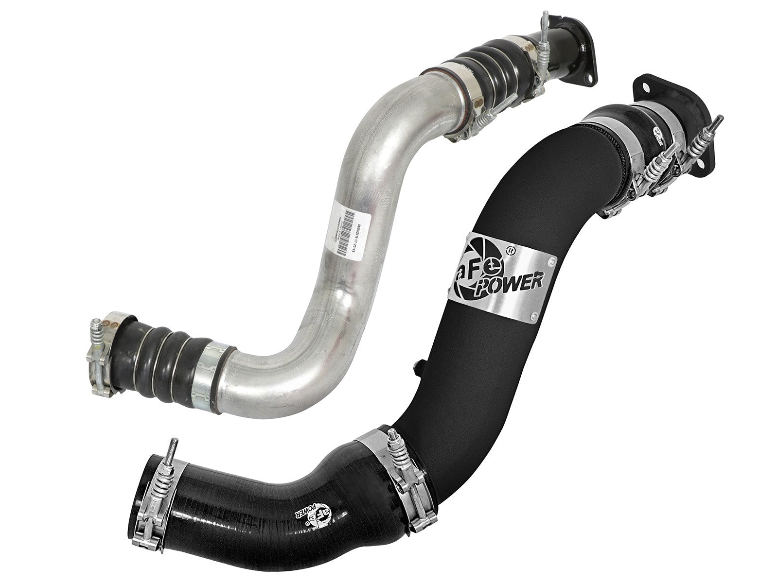 BladeRunner 3 IN Aluminum Hot Charge Pipe Black Nissan Titan XD 16-19 V8-5.0L (td) - 0