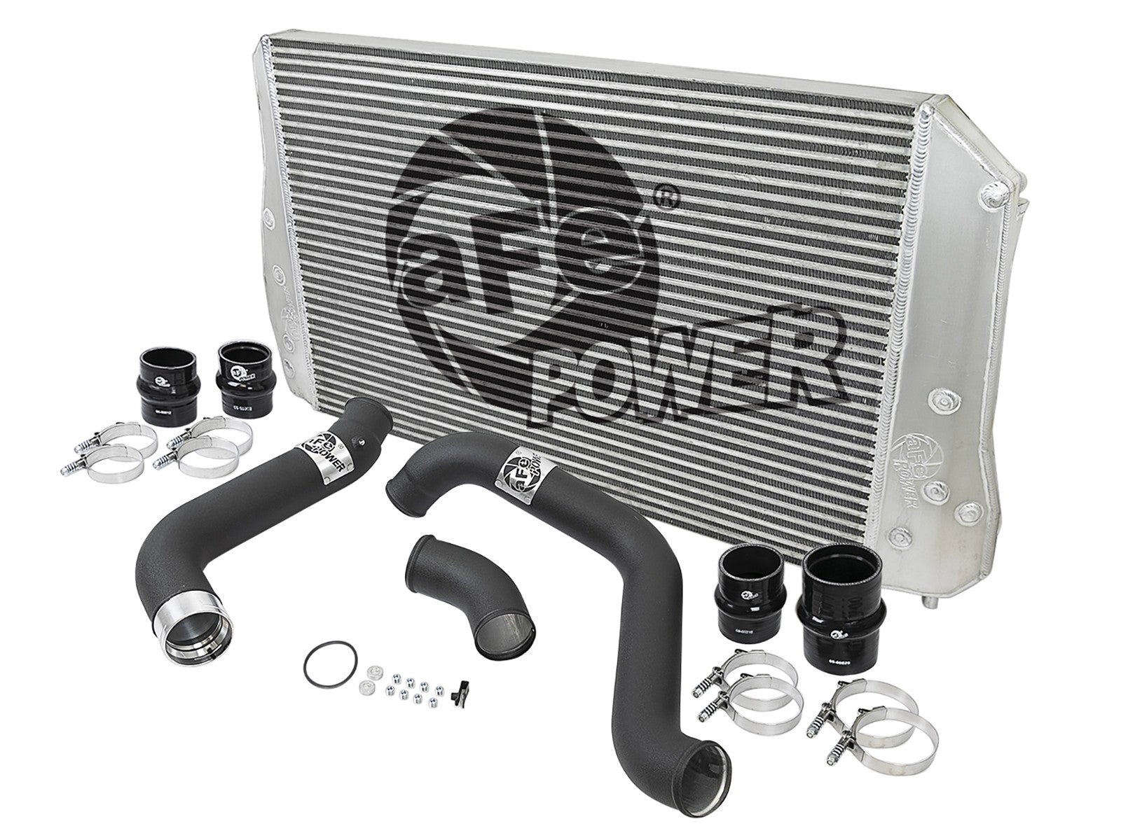 BladeRunner GT Series Intercooler Kit w/ Tubes Black GM Diesel Trucks 17-19 V8-6.6L (td) L5P